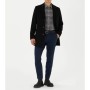 Pierre Cardin Siyah Yün Karışımlı Ekstra Slim Fit Kaşe Kaban G021SZ0KS.000.1668744.VR046