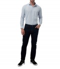 Twn Slim Fit Lacivert Armürlü Gömlek 9EF022111288M