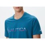 Nautica Erkek Mavi Standart Fit T-Shirt V37205T.4MC