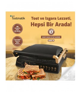 Aura Tostmatik Tost Makinesi AU3201