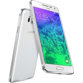 White Samsung Galaxy Alpha SM-G850F