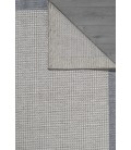 Konfor Sisalux 3092 Gri Jüt Tabanlı Modern Dokuma Kilim Sisal Hasır Halı