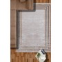 Türkmen Halı Poem Pm04 Bambu Saten Bej Çerçeveli Modern Halı 160x230