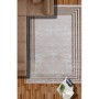 Türkmen Halı Poem Pm04 Bambu Saten Bej Çerçeveli Modern Halı 160x230