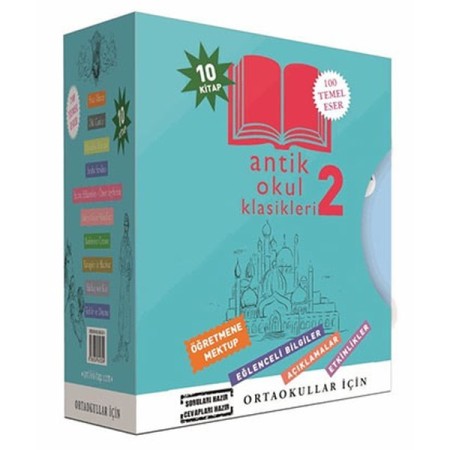 Antik Okul Klasikleri Set 2 - 10 Kitap Takım
