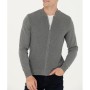 U.S.Polo Assn.Erkek Gri Melanj Basic Triko Hırka
