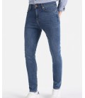 Colin’s 035 Ryan Super Slim Fit Yüksek Bel Dar Paça Koyu Mavi Erkek Pantolon CL1065218