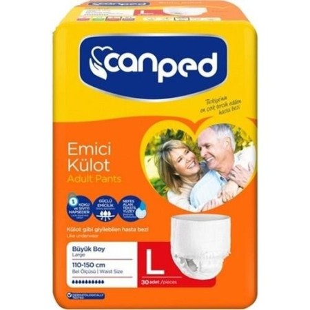 Canped Emici Külot Large Hasta Bezi 30'lu