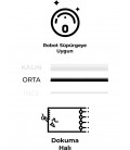 Konfor Notta 1108 Modern Dokuma Halı100x300