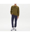 Tommy Hilfiger Monotype Embro Erkek Yeşil Sweatshirt MW0MW32726