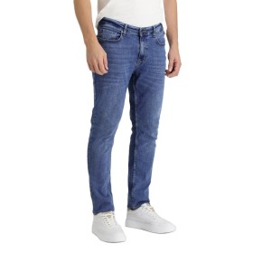 Kiğılı Erkek İndigo Slim Fit Dar Kesim Likralı Denim Pantolon