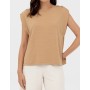 U.S. Polo Assn. Kadın Camel O Yaka Regular Fit T-Shirt 1576405