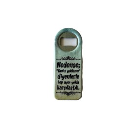 Nedense Yanlış Yoldasın Diyenlerle Hep Aynı Yolda Karşılaştık  Yazılı Magnet Açacak
