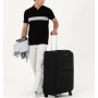 Pierre Cardin Siyah Büyük Boy Kumaş Valiz A021SZ0UT.VALIZ.IY24-04PC4200-01.VR046