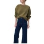 Mavi Kadın Bisiklet Yaka Haki Basic Sweatshirt 1610198-71547