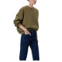 Mavi Kadın Bisiklet Yaka Haki Basic Sweatshirt 1610198-71547
