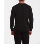 Hatemoğlu Siyah Regular Fit Pamuklu Bisiklet Yaka Sweatshirt 34133022A001