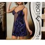 Lorenza Sattens Dantelli Fantazi Gecelik Takım Lacivert 99337