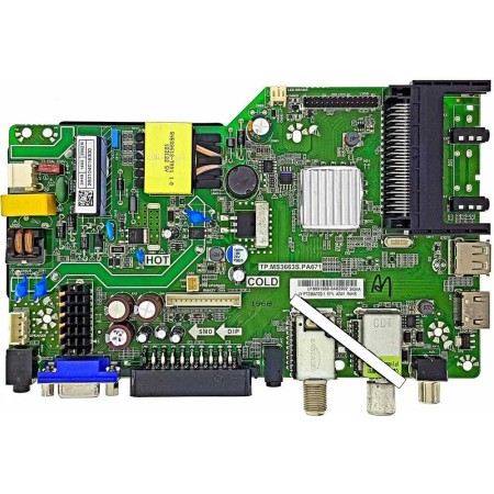 Awox U2400STR Main Board - TP.MS3663S.PA671 - KM0236LDBH0243 Anakart