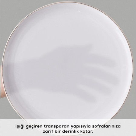 Karaca Stream Bone Hole Servis Tabağı 28 cm