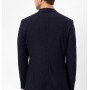 SÜVARİ Lacivert Slim Fit Armürlü Sivri Yaka 6 Drop Ceket CT2021600309