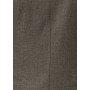 Süvari Siyah Slim Fit Armürlü Sivri Yaka 6 Drop Ceket CT2021600251