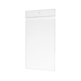 Fiyat ve Etiket Cebi, Üstten Delikli Şeffaf 44x105 mm 100 Adet