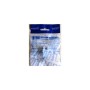 HCS 8P8C RJ-45 UTP Keystone Jack CAT 6, LSA+ / 110 IDC T568 A/B, 180 derece