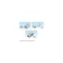 HCS 8P8C RJ-45 UTP Keystone Jack CAT 6, LSA+ / 110 IDC T568 A/B, 180 derece