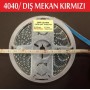 Helios 4040 Şerit Led Dış Mekan Kırmızı IP 65  HS3244 100 mt