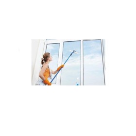 Window Brush Büyük Teleskobik Camsil Uzatılabilir Saplı Pratik