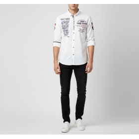Camp David Regular Fit Erkek Beyaz Gömlek CCG-1511-5394