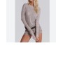 Jaded Londra Ünisex Sheer Leopard A Op Ls Sweatshirt JMT3978