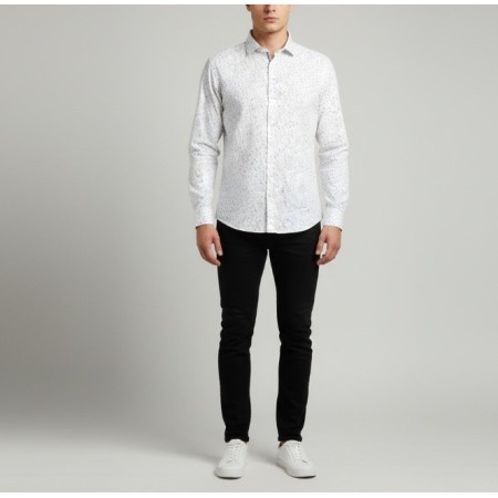Kip Erkek Beyaz Slim Fit Gömlek GM-2708