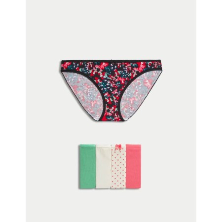 Marks & Spencer  5'li Pamuklu Likralı™ Bikini Altı T61/5101X