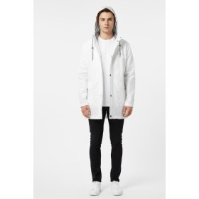 California Forever Ünisex Slim fit Beyaz Yağmurluk