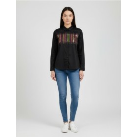 Misshill Kadın Siyah Taş Detaylı Gömlek 207