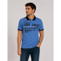 Camp David Erkek Lacivert Polo Yaka Tişört CU2300-3611-44