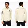 Camp David Erkek Açık Sarı Kareli Gömlek CCR-1503-5443
