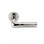 Silver Door Handles Kayra Rosette Set | Elegant and Durable