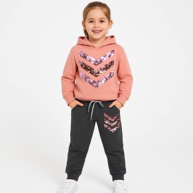 Armoni Kids Kız Çocuk Açık Pembe Takım - Şık ve Rahat