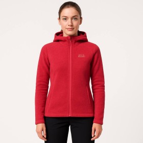 Jack Wolfskin Skywınd Hooded Women's Fleece - Stylish and Comfortable
