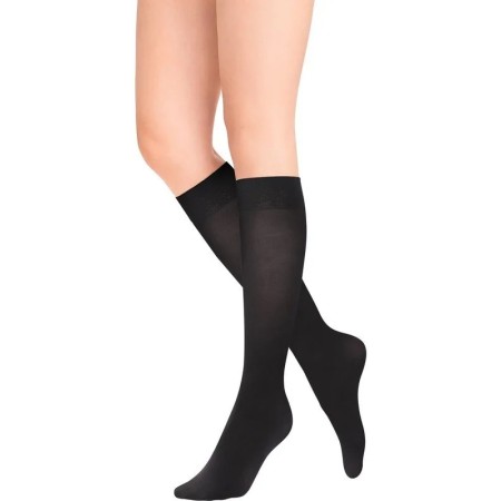 Rossey Women's Black Mus Tights | Elegance and Comfort