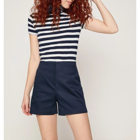 Koton Women's Navy Shorts - Stylish and Comfortable