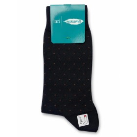 Inci Men's Navy Patterned Socks 4384 - Stylish and Comfortable