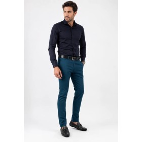 Bianco Rosso Men's Woven Trousers - Style and Comfort