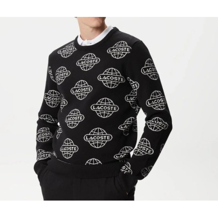 Lacoste Men's Regular Fit Long Sleeve Knit - Stylish Design