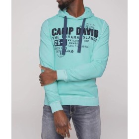Camp David Hoodie Beach Life Cool Mint Erkek Sweatshirt