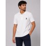 U.S. Polo Assn. White Men's Polo Shirt - Elegance and Comfort