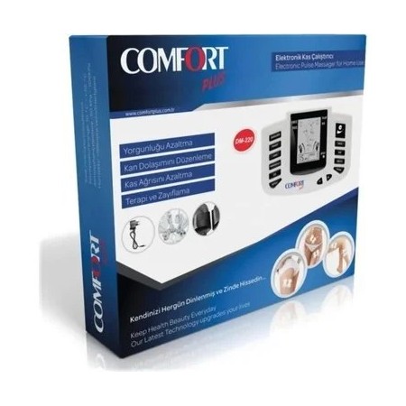 Comfort Plus DM-2100 Slipper Electronic Muscle Exerciser | TENS Therapy Device